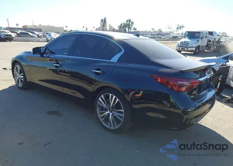 2020 Infiniti Q50 Sport z USA, uszkodzony, nr VIN JN1EV7AP9LM201102